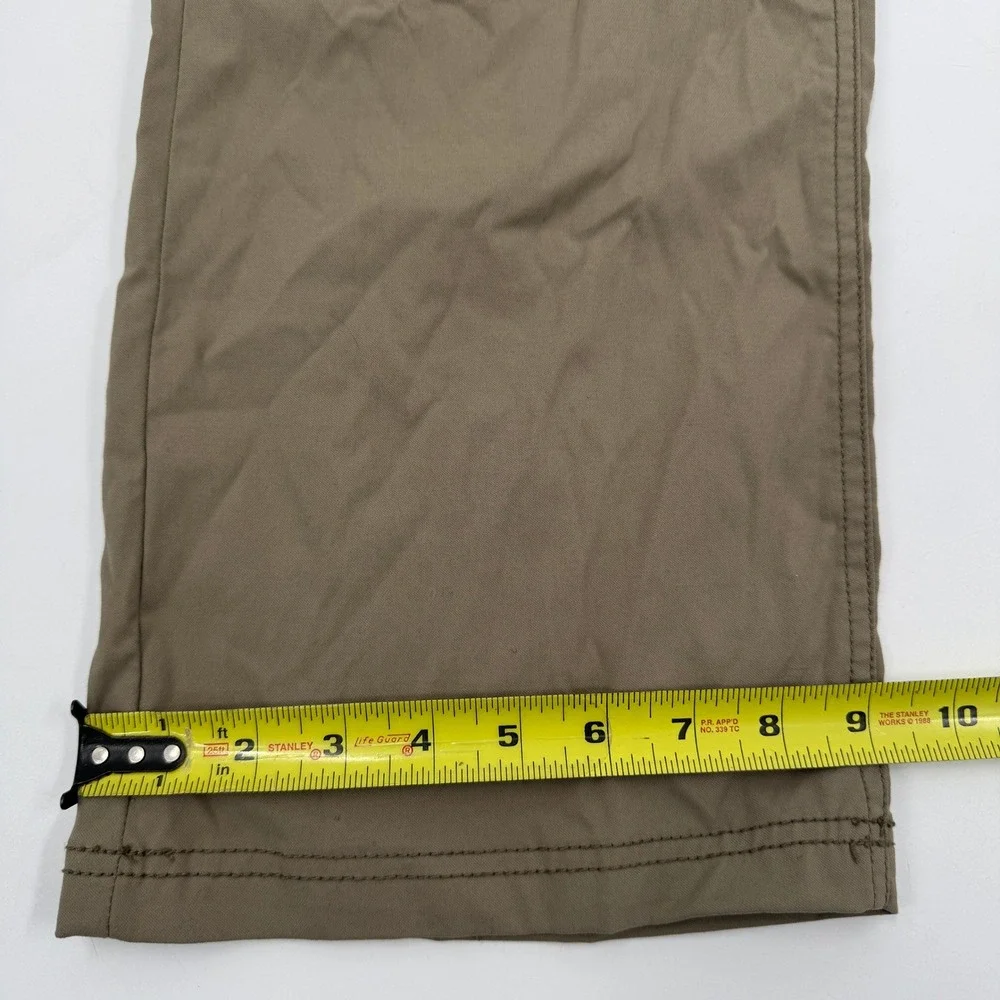 Prana Zion Slim Fit Pants Mens 38x34 Mud Khaki Stretch Hiking Outdoor Trousers